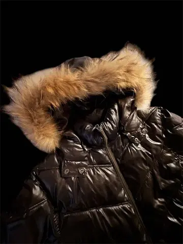 퍼 다운 퍼 자켓 opium y2k