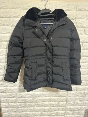 블랙 다운 자켓