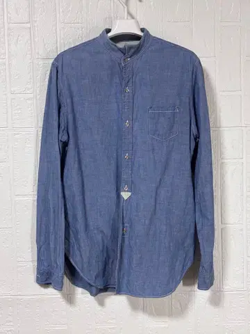 다크 블루 긴팔 셔츠