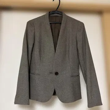 수트 컴퍼니 자켓 스커트 수트 라이트 브라운 가을/겨울 원단