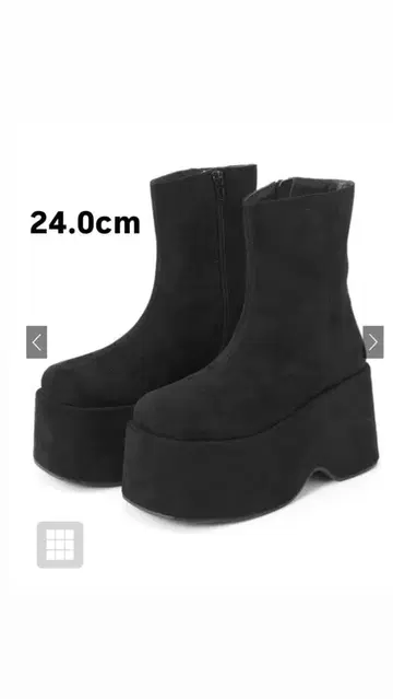 GRL 스웨이드 통굽 부츠[zr1140]