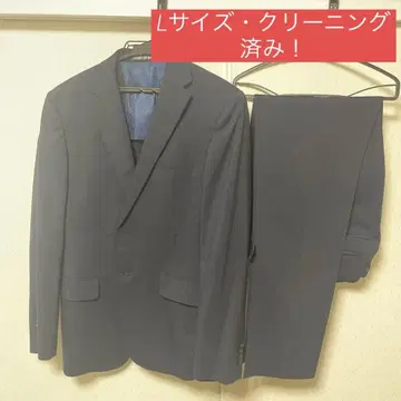 [새상품급] [L] 퍼슨즈 포 맨 네이비 수트 셋업