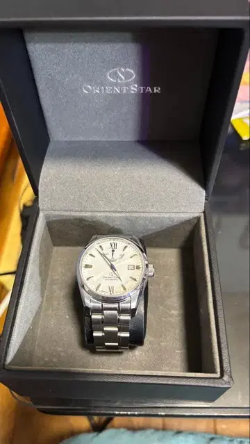 ORIENT STAR 자동 손목시계 실버