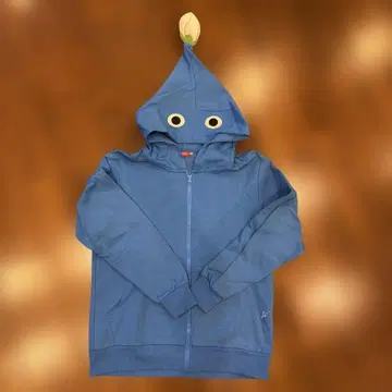 닌텐도 파랑 피크민 집업 후드티 S