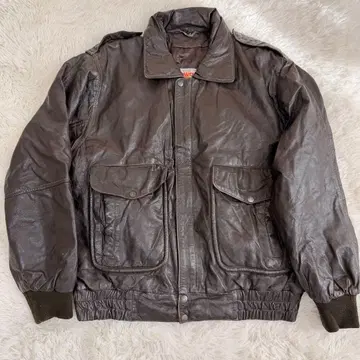 레어 Jawani 가죽 자켓 천연 가죽 플라이트 자켓 가죽 점퍼 남성용