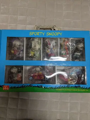 스포티 스누피 피규어 세트