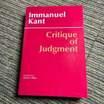 Immanuel Kant Critique of Judgment