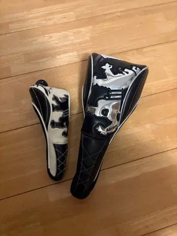 Admiral 골프헤드커버 스컬 디자인 세트