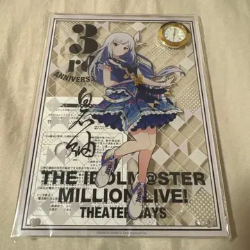 밀리언 라이브 시계 포함 아크릴 아트 시로이시 츠무기