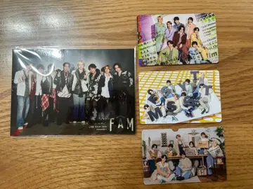 timelesz 투어 회장 한정판 예약 특전 2개 트레카 세트