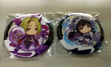 사카모토 데이즈 남코 신가마이 다이부츠 캔뱃지 백귀야행 2개 세트