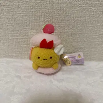 스미코구라시 새우튀김 꼬리 테노리 봉제 인형 마카롱