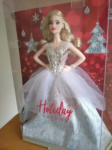 바비 인형 새상품 홀리데이 바비 레어 2021
