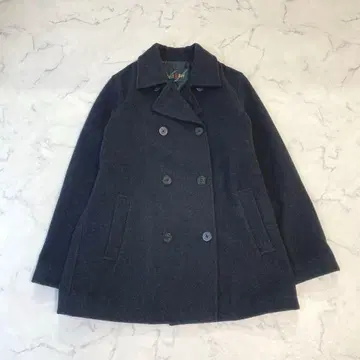 EAST BOY 이스트 보이 피 코트 다크 그레이 9호