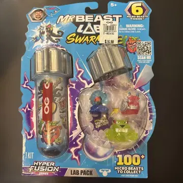 미개봉 새상품 MR BEAST LAB SWARMS 과학 실험 완구
