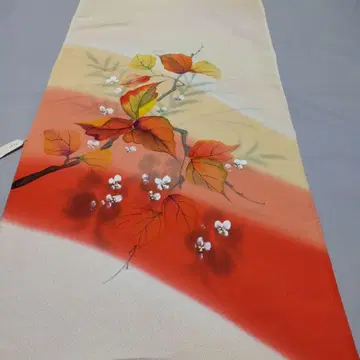 182 순수 실크 옷감 탄고 크레이프 원단 호몬기, 츠케사게