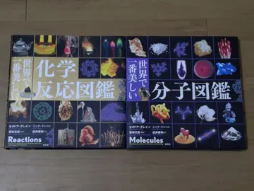 세계에서 가장 아름다운 화학 반응 도감 분자 도감 세트