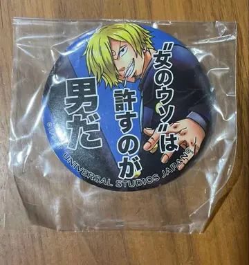 원피스 ONE PIECE USJ 한정판 캔뱃지 상디 명언 컬렉션