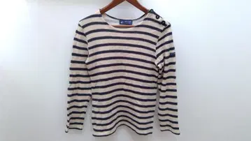 세인트 제임스 SAINT JAMES 니트 보더 울 티셔츠