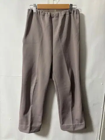 [ 당일 발송 ] S 연보라 수트 슬랙스 캐주얼 팬츠 허리밴딩