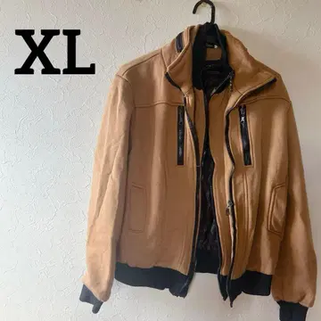 Free Island 베이지 집업 자켓