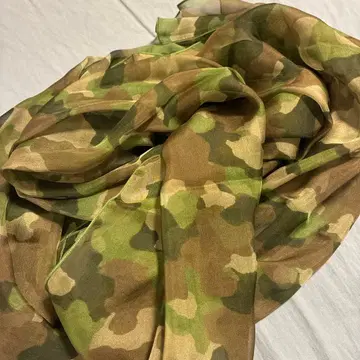 실크 100% 대형 195 x 65cm 스톨 스카프