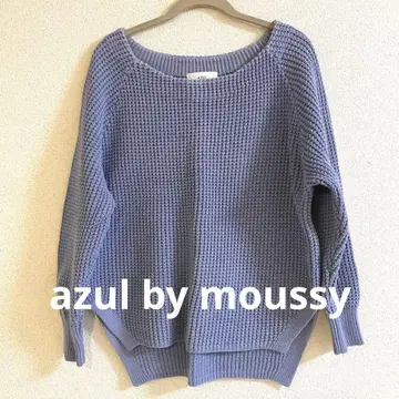azul by moussy 자크리 편직 튜닉
