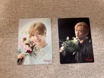 IMP. 사토 신 Triumph 트림프 오리지널 메시지 카드 2장 세트