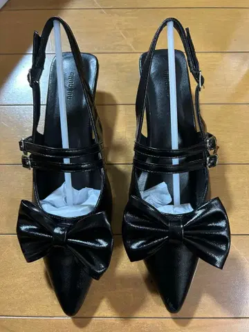 nui nullu 리본 발레코어 펌프스