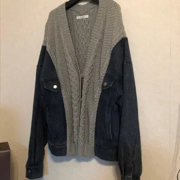 라디에이트 데님&니트 자켓 가디건 야마다야