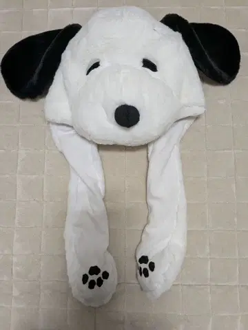 스누피 캐릭터 모자