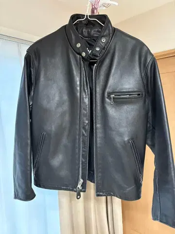 Schott 싱글 라이더 641 블랙 42