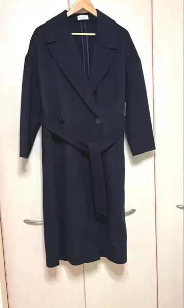 PLST 울 블렌드 롱 코트