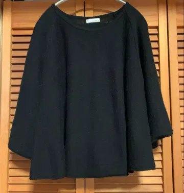 베아트리스 니트 울 블랙 일본제