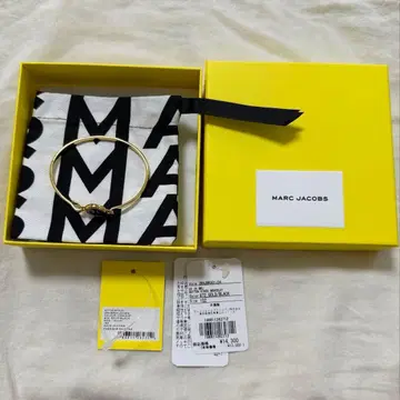 최종 가격 인하! 새상품급 미사용품 마크제이콥스 팔찌 골드