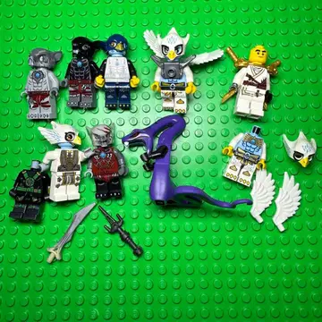 LEGO 미니 피규어 세트 8개 부품 이글