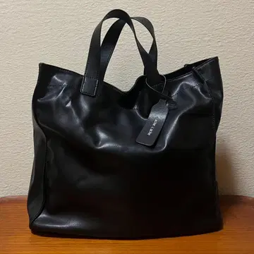 미사용급 cache cache 카슈카슈 소프트 가죽 스퀘어 토트백