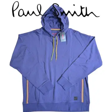 폴스미스 POP 풀오버 후드티 LL 스트라이프 퍼플