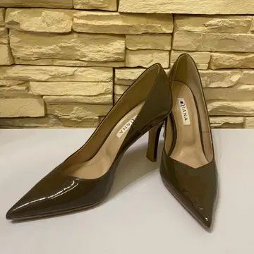 [ 새상품급 ] DIANA 다이애나 에나멜 펌프스 하이힐 힐 24cm
