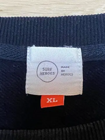 SURF HEROES 자수 로고 트레이닝복 파일 원단 Embroidery