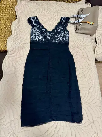 tadashishoji 슬리브리스 실크 원피스