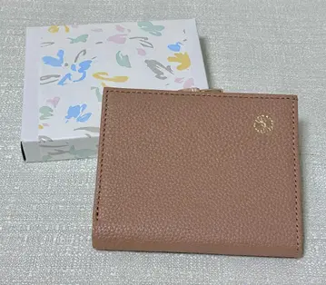 황궁 가마구치 지갑 접이식 지갑 카페오레 브라운 박스 포함 미사용 새상품