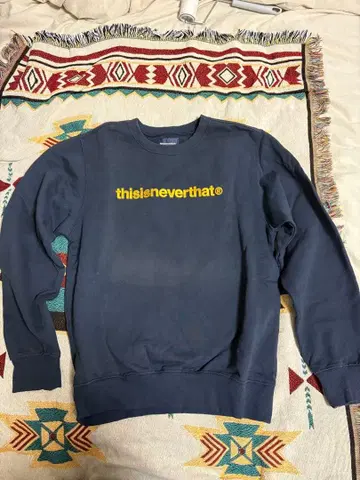 thisisneverthat 네이비 맨투맨
