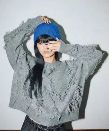 니코앤드 nikoand.. 지그재그 프린지 풀오버 L 사이즈