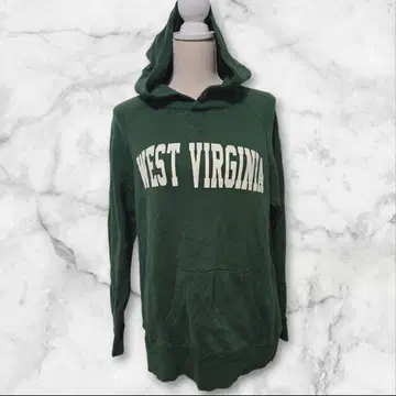 Letter BACK NUMBER 레터백넘버 후드티 그린 L