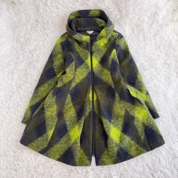 ETERNO BELLEZZA 코트 울 미들 기장 후드