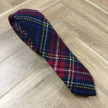 Harris Tweed 타탄 체크 넥타이