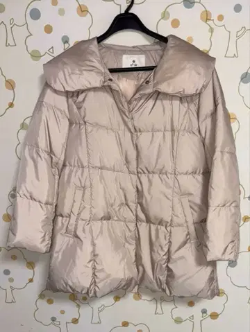 ef-de 에프데 숄카라 스타일 다운 코트 15호 베이지