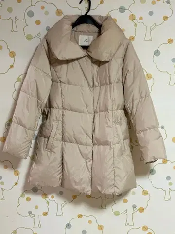 ef-de 에프데 숄카라 스타일 다운 코트 15호 베이지