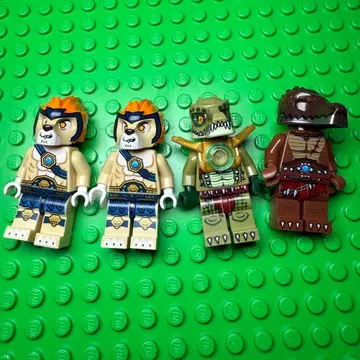 레고 치마 미니 피규어 4개 세트 정품